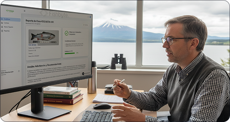 Fishbyte — plataforma web y app móvil de gestión sanitaria